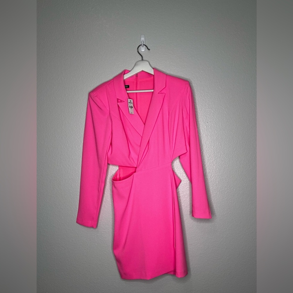 Cutout Mini Blazer Dress - EXPRESS